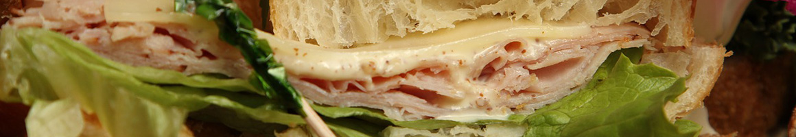 Eating Deli Sandwich Cafe Salad at Plaza deli cafe restaurant in Mountain View, CA.